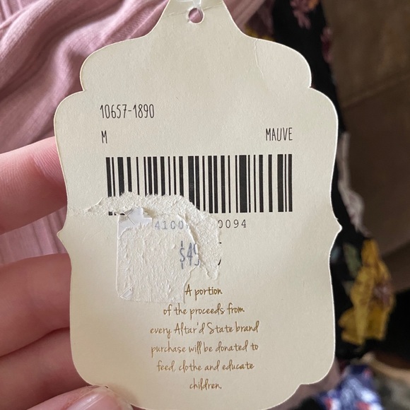 Altar’d State Pink Bodysuit NWT Medium - Picture 6 of 11